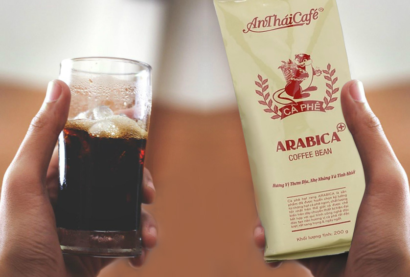 cà phê hạt rang Arabica - AnTháiCafé 200g