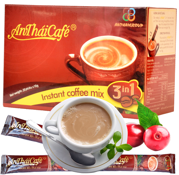 3in1 Instant Coffee - AnTháiCafé