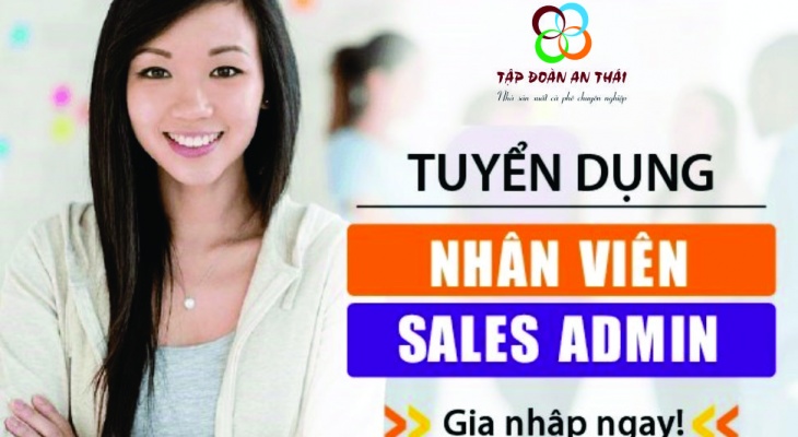 Tuyển gấp nhân viên Sales Admin